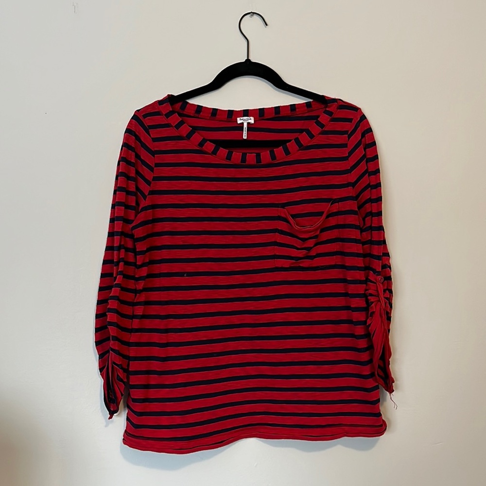 Striped Splendid 3/4 Sleeve Tee